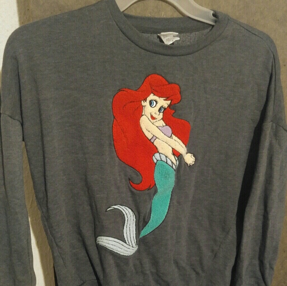 Disney's Little Mermaid sweatshirt size small